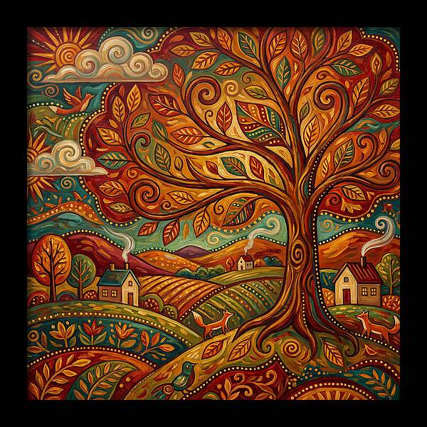 Autumn Tree Serenity