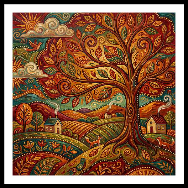 Autumn Tree Serenity