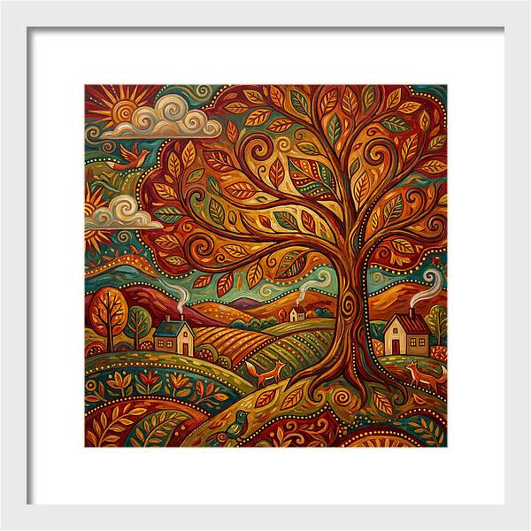 Autumn Tree Serenity