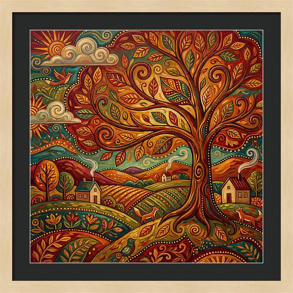 Autumn Tree Serenity