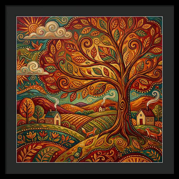 Autumn Tree Serenity
