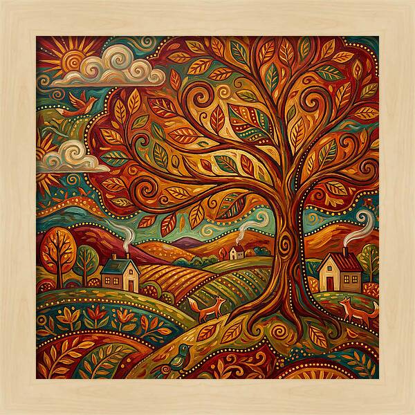 Autumn Tree Serenity
