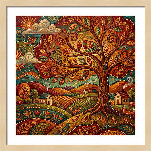 Autumn Tree Serenity