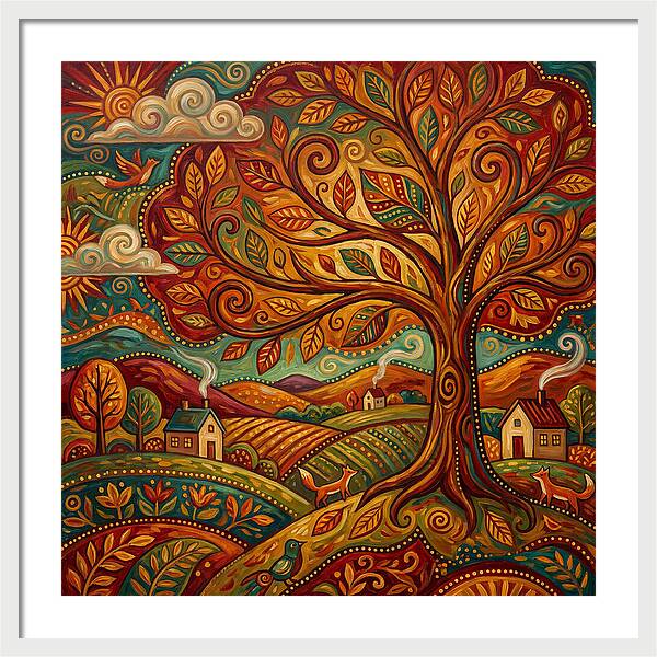 Autumn Tree Serenity