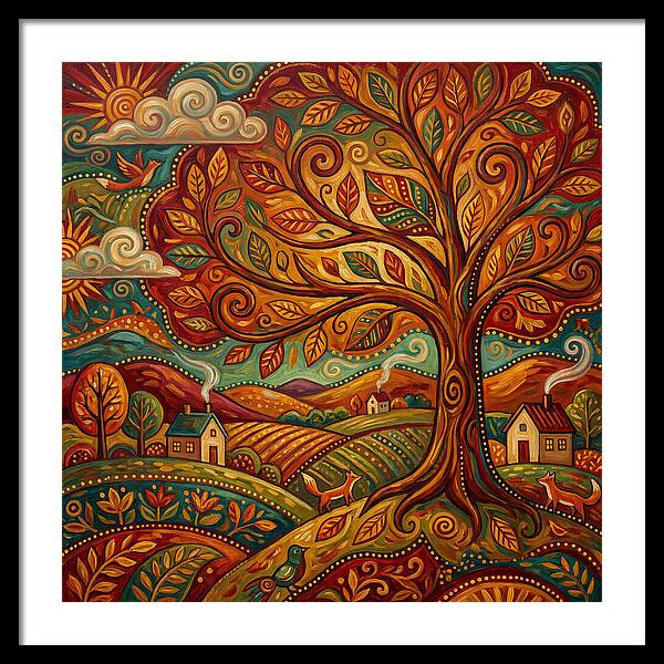 Autumn Tree Serenity