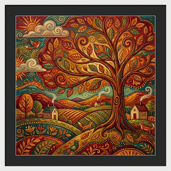 Autumn Tree Serenity