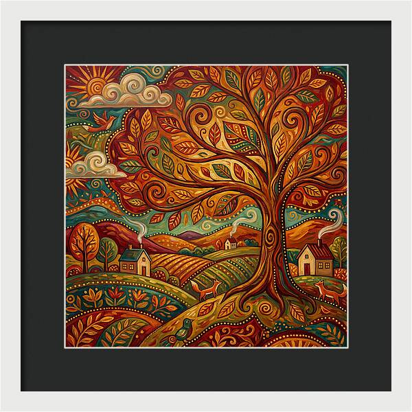 Autumn Tree Serenity