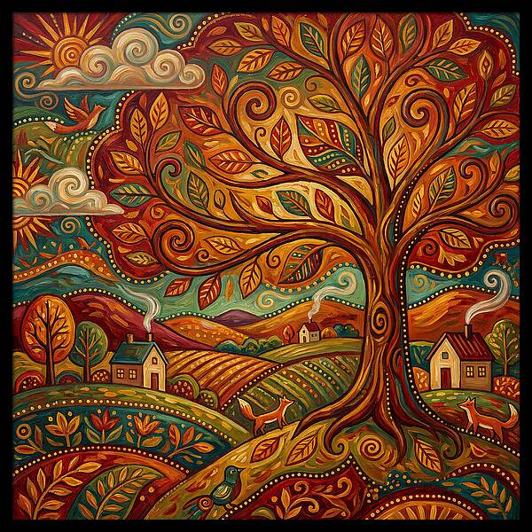 Autumn Tree Serenity