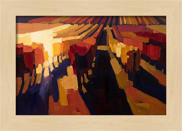 Autumn Vineyard Serenity