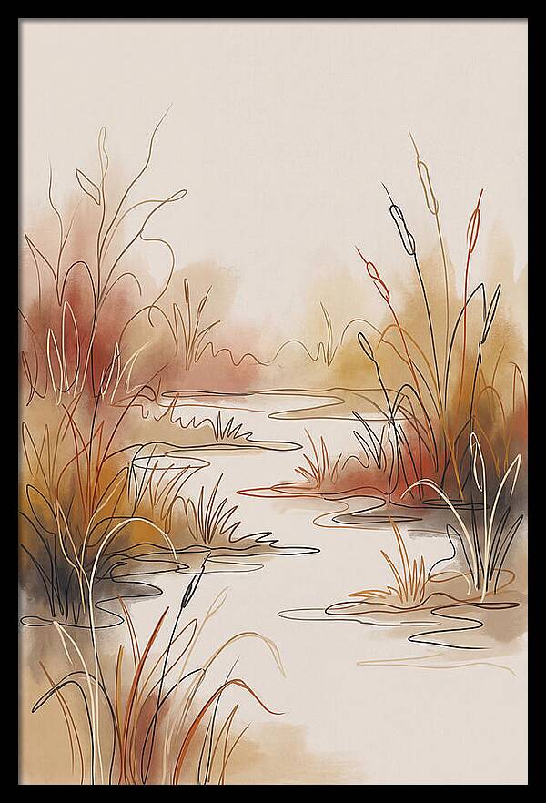Autumn Wetland Serenity
