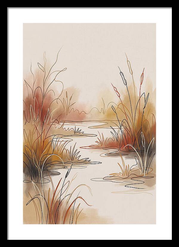 Autumn Wetland Serenity