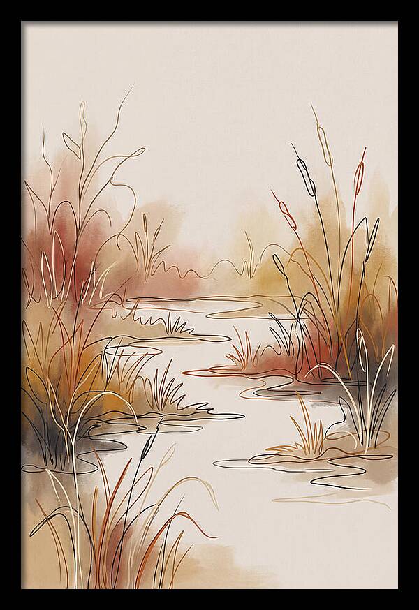 Autumn Wetland Serenity