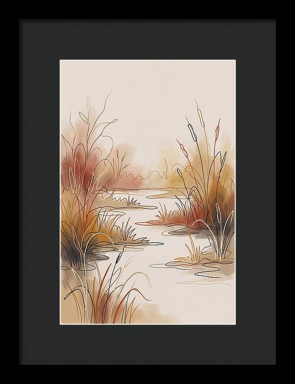 Autumn Wetland Serenity