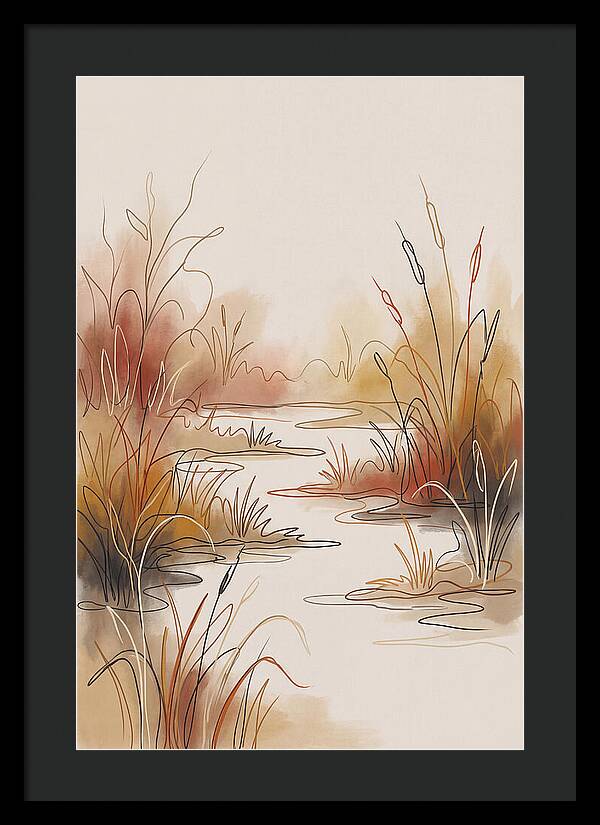 Autumn Wetland Serenity