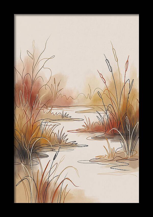 Autumn Wetland Serenity