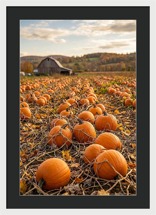 Autumns Bounty Of Pumpkins