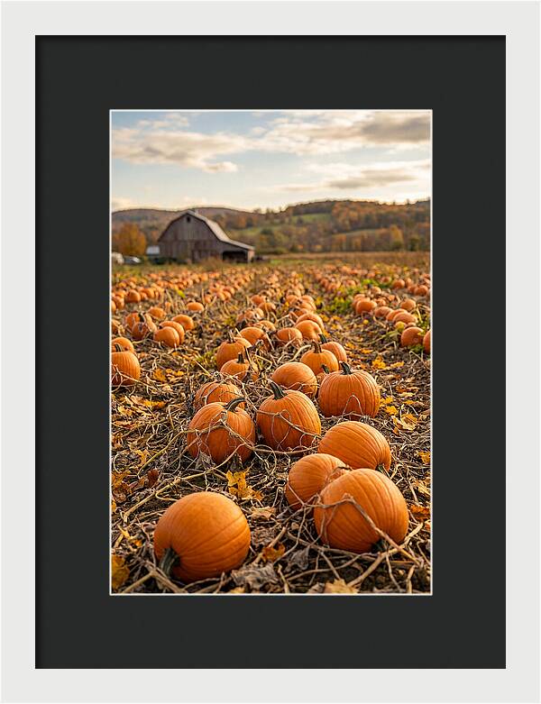 Autumns Bounty Of Pumpkins