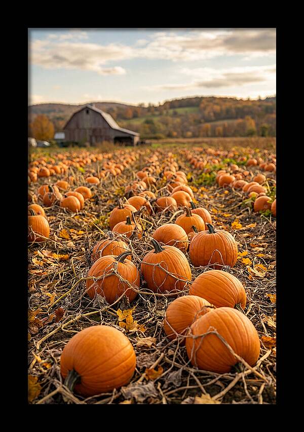 Autumns Bounty Of Pumpkins