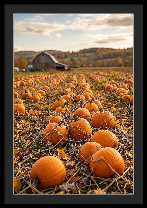 Autumns Bounty Of Pumpkins