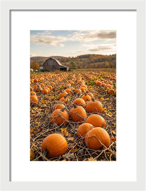Autumns Bounty Of Pumpkins