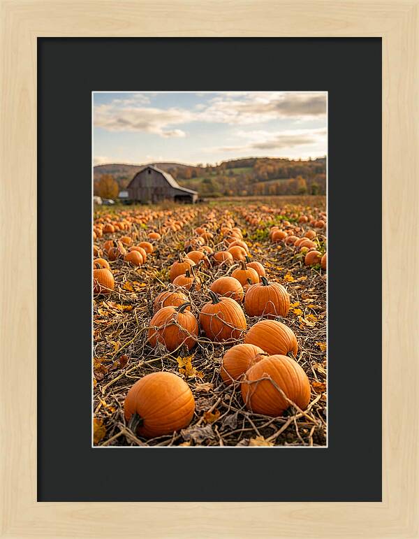 Autumns Bounty Of Pumpkins
