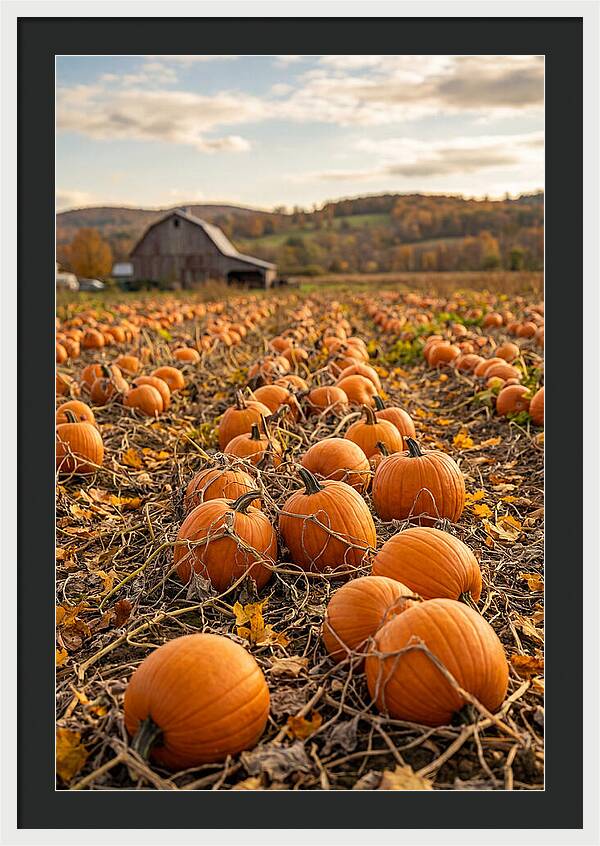 Autumns Bounty Of Pumpkins