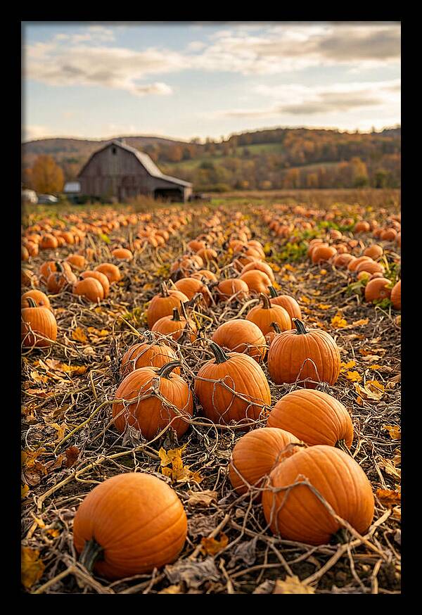 Autumns Bounty Of Pumpkins