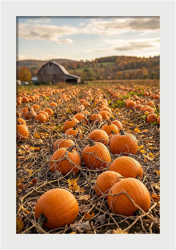 Autumns Bounty Of Pumpkins