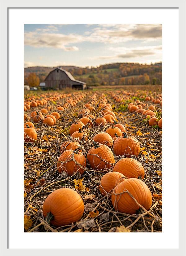 Autumns Bounty Of Pumpkins