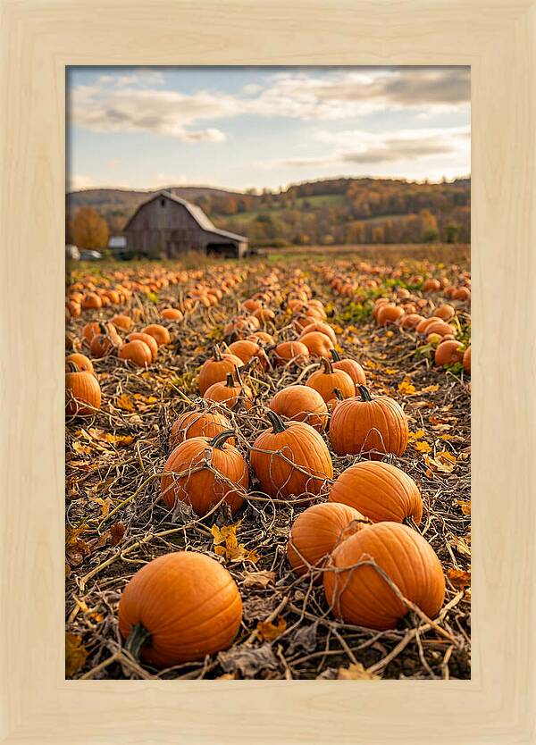 Autumns Bounty Of Pumpkins