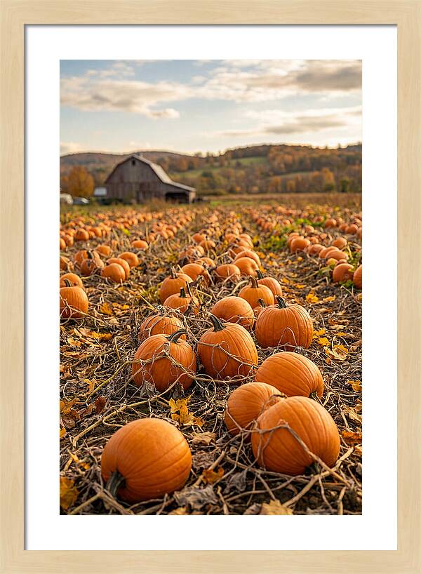 Autumns Bounty Of Pumpkins