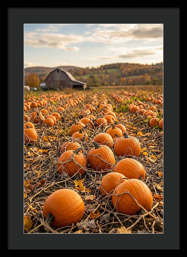 Autumns Bounty Of Pumpkins