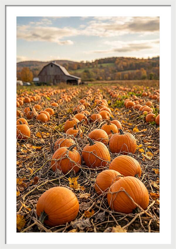 Autumns Bounty Of Pumpkins