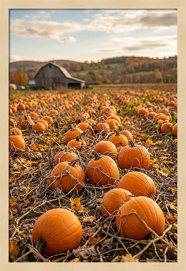 Autumns Bounty Of Pumpkins