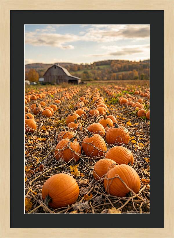 Autumns Bounty Of Pumpkins