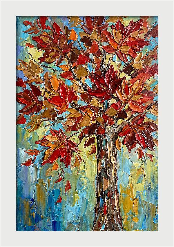 Autumns Fiery Maple Display