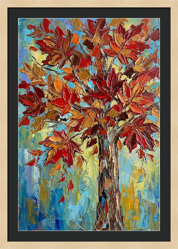 Autumns Fiery Maple Display