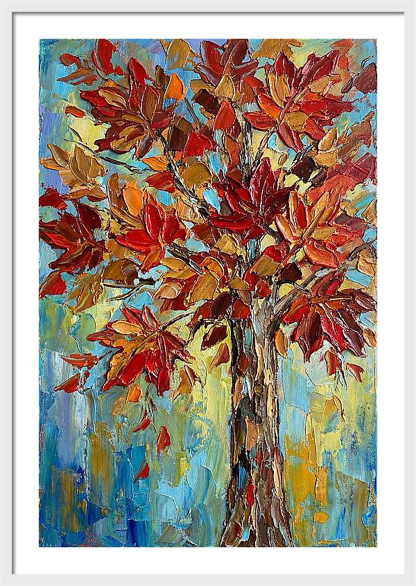 Autumns Fiery Maple Display