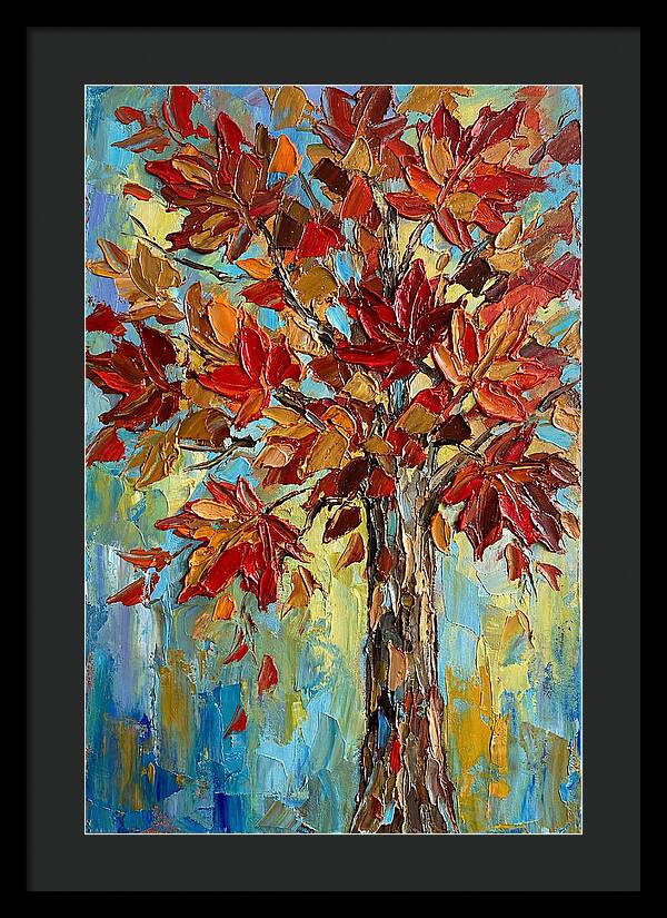 Autumns Fiery Maple Display