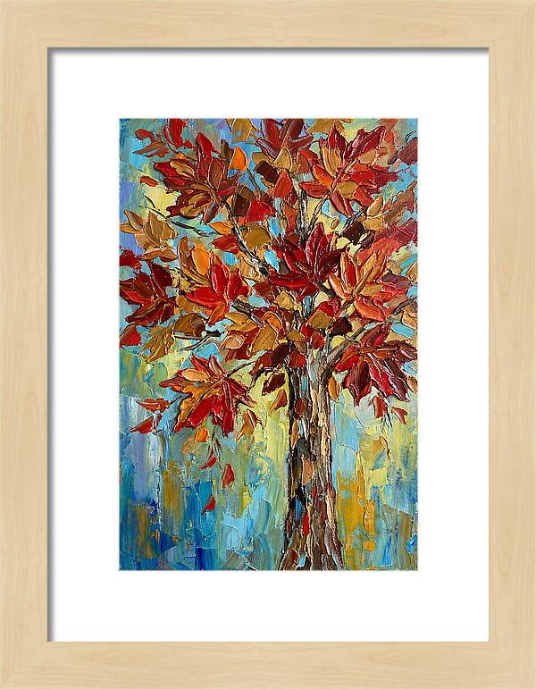 Autumns Fiery Maple Display