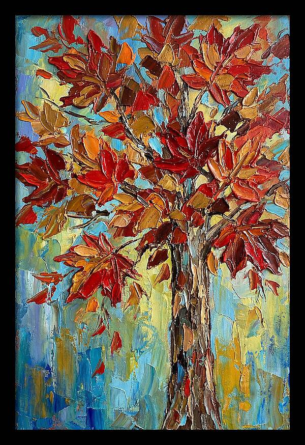 Autumns Fiery Maple Display