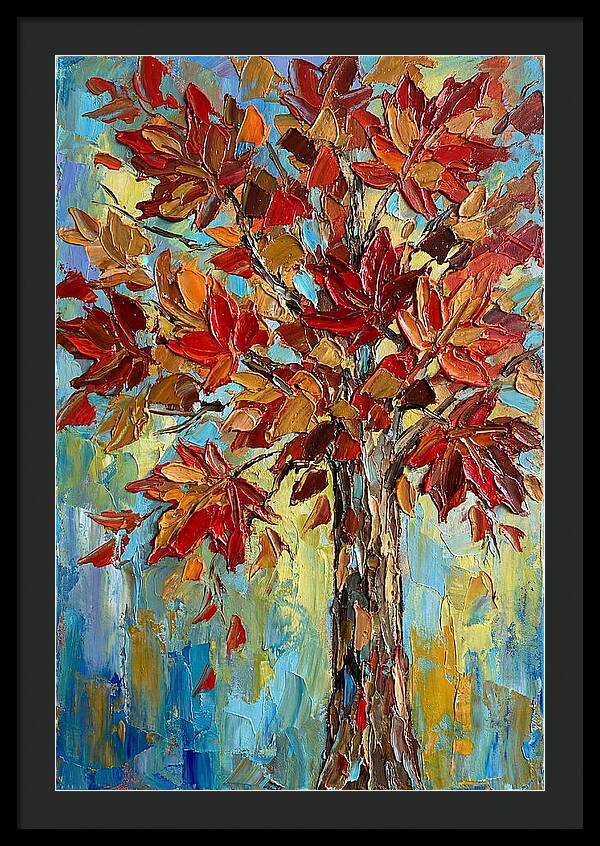 Autumns Fiery Maple Display