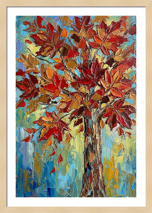 Autumns Fiery Maple Display