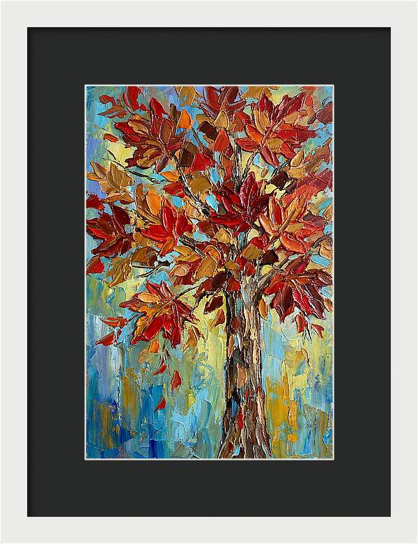 Autumns Fiery Maple Display