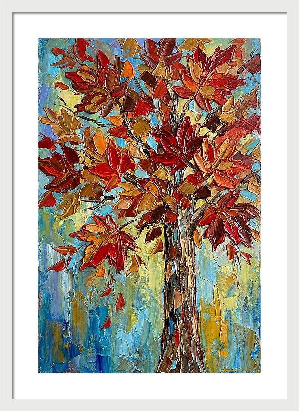 Autumns Fiery Maple Display