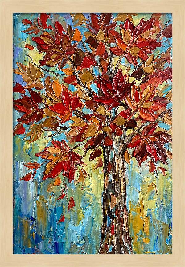 Autumns Fiery Maple Display