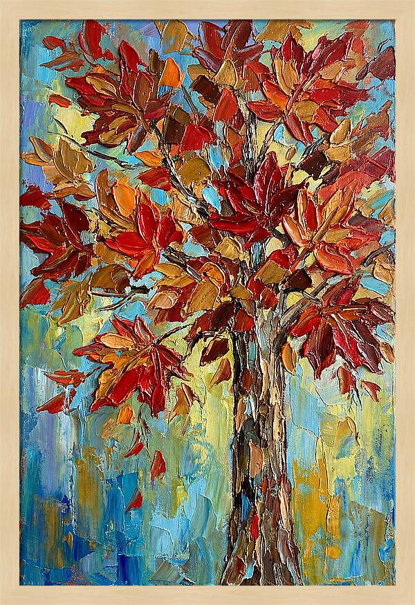 Autumns Fiery Maple Display