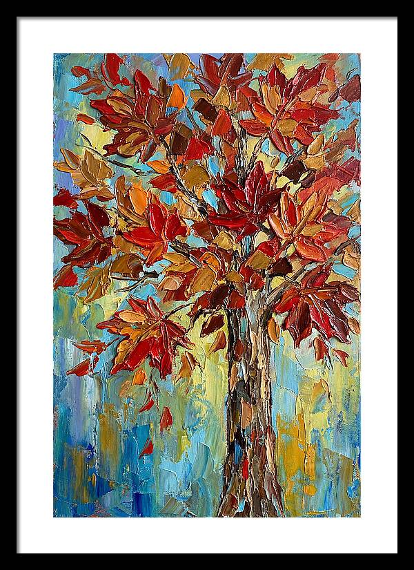Autumns Fiery Maple Display