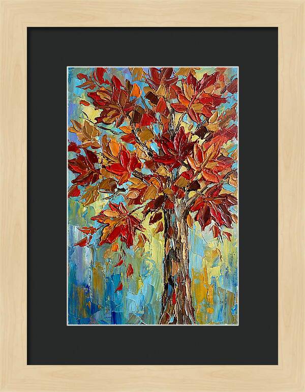 Autumns Fiery Maple Display
