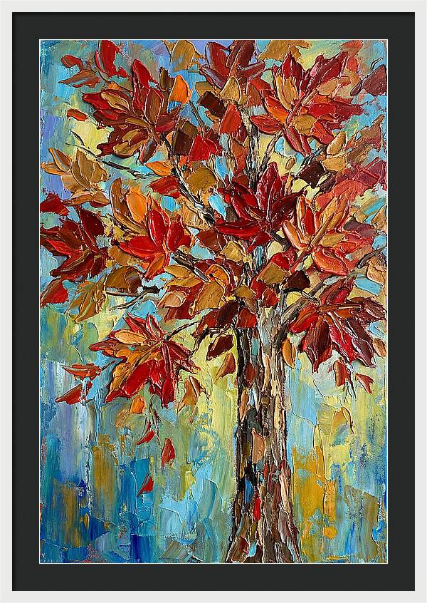 Autumns Fiery Maple Display